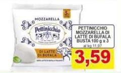 Pettinicchio - Mozzarella Di Latte Di Bufala Busta