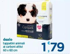 Dealo - Tappetini Animali Ai Carboni Attivi