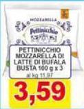 Pettinicchio - Mozzarella Di Latte Di Bufala Busta