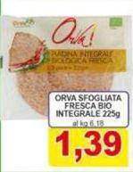Orva - Sfogliata Fresca Bio Integrale