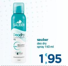 Sauber - Deo Dry Spray