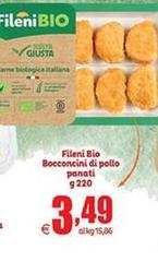 Fileni - Bio Bocconcini Di Pollo Panati