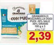 Granarolo - Mozzarella Oggi Puoi 30% Sale -50% Grassi