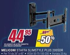 Meliconi - Staffa Slimstyle Plus 200SDR