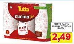 Maxi - Cucina Style X3 Rotoli