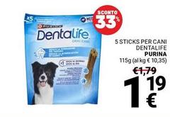 Purina - 5 Sticks Per Cani Dentalife