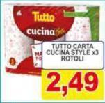 Cucina Style X3 Rotoli