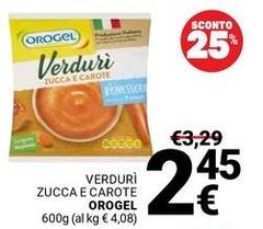 Orogel - Verduri Zucca E Carote