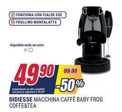 Didiesse - Macchina Caffè Baby Frog Coffre&tea
