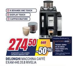 De Longhi - Macchina Caffè EXAM 440.35.B