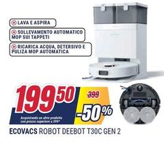 Ecovacs - Robot Deebot T30C Gen 2