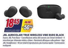 Jbl - Auricolari True Wireless Vibe Buds Black