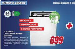 Electrolux - Lavastoviglie Incasso ES6S8605L