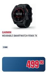 Garmin - Wearable Smartwatch Fenix 7x