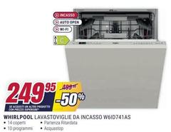 Whirlpool - Lavastoviglie Da Incasso W6ID74A3