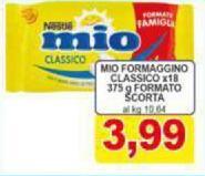 Nestlè - Mio Formaggino Classico Formato Scorta