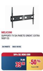 Meliconi - Supporti Tv Da Parete Orient. Extra 900f Cg