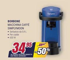 Caffe borbone - Macchina Caffé Simplymoon