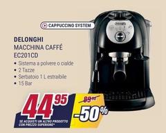 De Longhi - Macchina Caffé EC2101CD