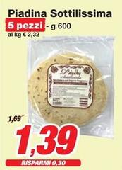 Piadina Sottilissima