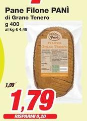 Panì - Pane Filone Pani Di Grano Tenero