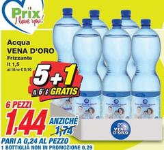 Vena d' oro - Acqua Frizzante