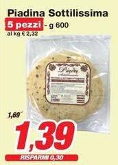 Piadina Sottilissima