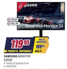 Samsung - Monitor S30gd