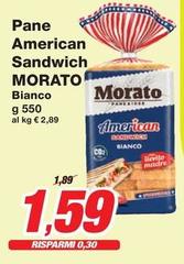 Morato - Pane American Sandwich