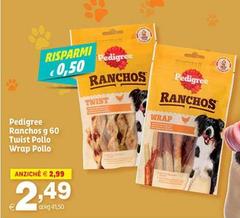 Pedigree - Ranechos G 60 Wrap Pollo