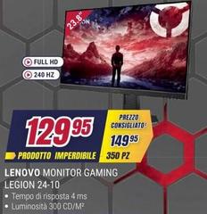 Lenovo - Monitor Gaming Legion 24-10