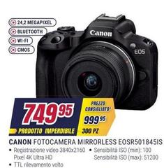 Canon - Fotocamera Mirrorless Eosr501845is