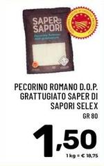 Saper di sapori - Pecorino Romano D.O.P. Grattugiato