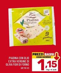 Fior di forno - Piadina Con Olio Extra Vergine Di Oliva