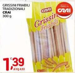 Crai - Grissini Friabili Tradizionali