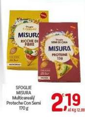 Misura - Sfoglie Multicereali/Proteche Con Semi