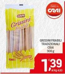 Crai - Grissini Friabili Tradizionali