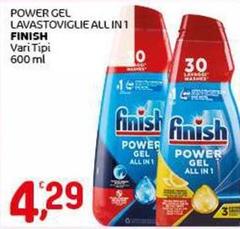 Finish - Power Gel Lavastoviglie All In 1