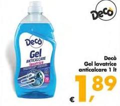 Decò - Gel Lavatrice Anticalcare 