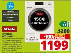 Miele - Lavatrice WED395 WCS