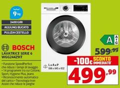 Bosch - Lavatrice Serie 6 WGG244Z9IT 