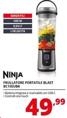 Ninja - Frullatore Portatile Blast BC15EUBK