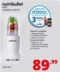 Nutribullet - Pro Mineral Matte NB907MAW 