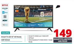 Hisense - 32A49Q Smart Tv Led 32
