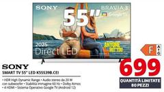 Sony - Smart Tv 55