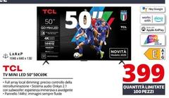 TCL - Tv Mini Led 50