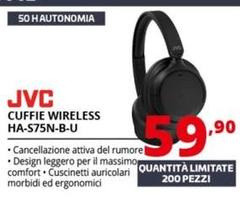 Jvc - Cuffie Wireless HA-S75N-B-U