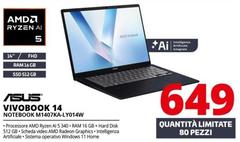 Asus - Vivobook 14 Notebook M1407KA-LY014W