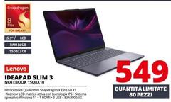 Lenovo - Ideapad Slim 3 Notebook 15Q8X10