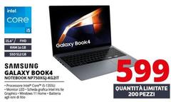 Samsung - Galaxy Book4 Notebook NP750XGJ-KG2IT